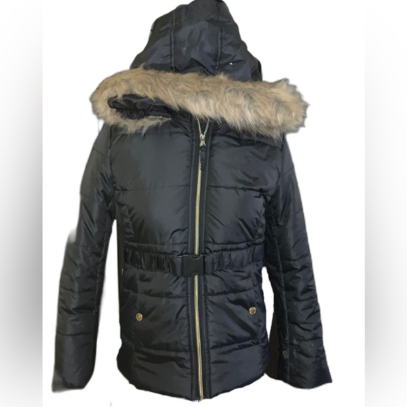 Protection System Puffer Jacket Parka Girls Size 16 - Picture 2 of 8